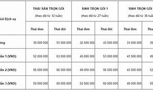 Chi Phí Sinh Tại Phụ Sản Hà Nội